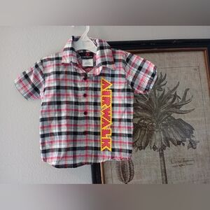 Boys plaid button up shirt 18 months AIRWALK SHIRT 18 MONTHS